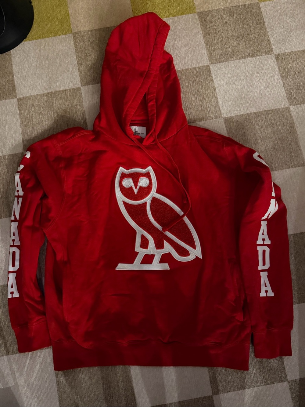 OVO Canada Day OG Owl Canada Exclusive Hoodie - Picture 2 of 5